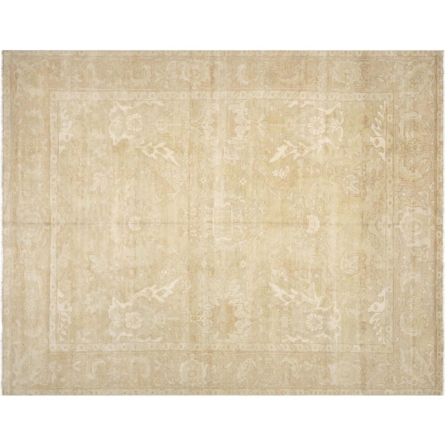 1960s Egyptian Sultanabad Rug For Sale