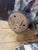 Black Antique Decorator's Supply Co Capital Column For Sale - Image 8 of 8