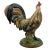 German Majolica Figural Rooster by Riedel Von Riedelstein, Dallwitz, Ca. 1885 For Sale - Image 6 of 13