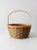 Vintage Splint Weave Basket For Sale - Image 4 of 9