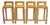 K65 Stools by Alvar Aalto for Artek, 1960s, Set of 4 For Sale