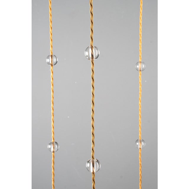 Art Deco Chandelier with Opal Glass Shades, Vienna, 1920s For Sale - Image 6 of 18