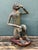 Vintage Painted Wood Monkey Sculpture For Sale In West Palm - Image 6 of 14
