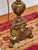 Lamp made from an original 18th century candlestick. High-quality and heavy candlestick cast from bell-shaped metal with...