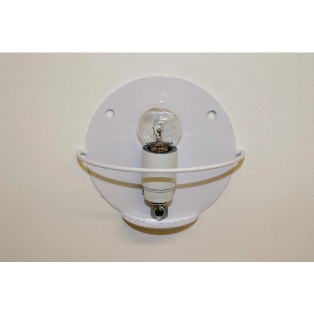 Piuluce Modern Murano Wall Lamp White Glass For Sale In New York - Image 6 of 7