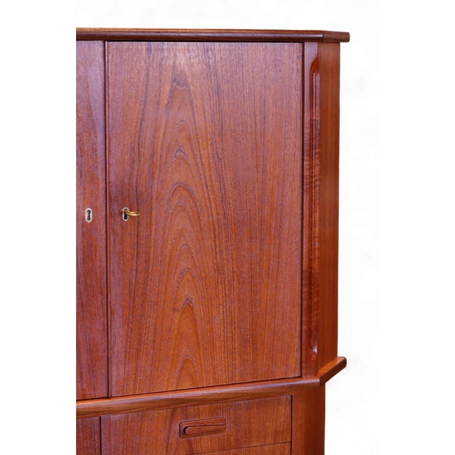 Corner Cabinet in Teak from Aulum Møbelfabrik, Denmark, 1960s For Sale - Image 4 of 18