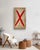 Large Graffiti-Style Modern Painting in Vintage Frame. “X” For Sale In Providence - Image 6 of 11