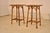 Pair of Late 19th Century Tortoise Bamboo Side Tables From France For Sale - Image 4 of 6