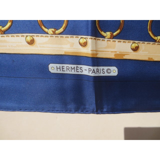 Hermes Silk Scarf "Aux Champs" 1970 For Sale In New York - Image 6 of 10