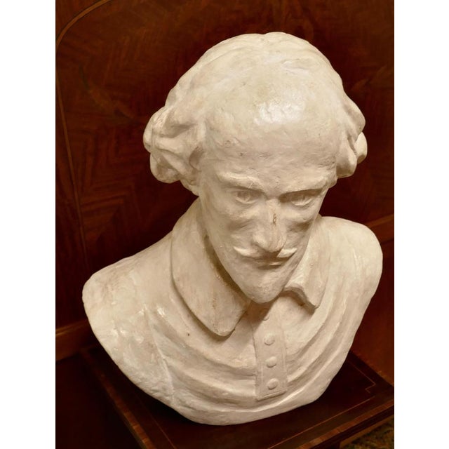 Large Bust of William Shakespeare, 1950 For Sale - Image 3 of 8