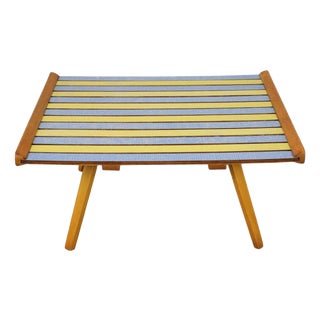 Mid-Century Plant Stand or Side Table, Former Czechoslovakia, 1970s For Sale