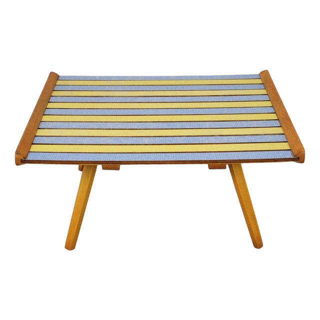 Mid-Century Plant Stand or Side Table, Former Czechoslovakia, 1970s For Sale