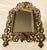 Victorian Late 19th Century Victorian Pierced Brass Wall Mirror With Beveled Glass – Ornate Aesthetic Movement Hollywood Regency Decor For Sale - Image 3 of 6