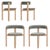 Wood Principal Dining Chairs by Bodil Kjær, Set of 4 For Sale - Image 11 of 11