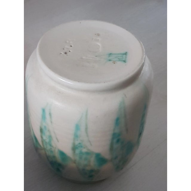 Vintage Lapis Ware Vase by E.T. Radford & Gladys Rodgers for Pilkingtons Royal Lancastrian For Sale - Image 3 of 10