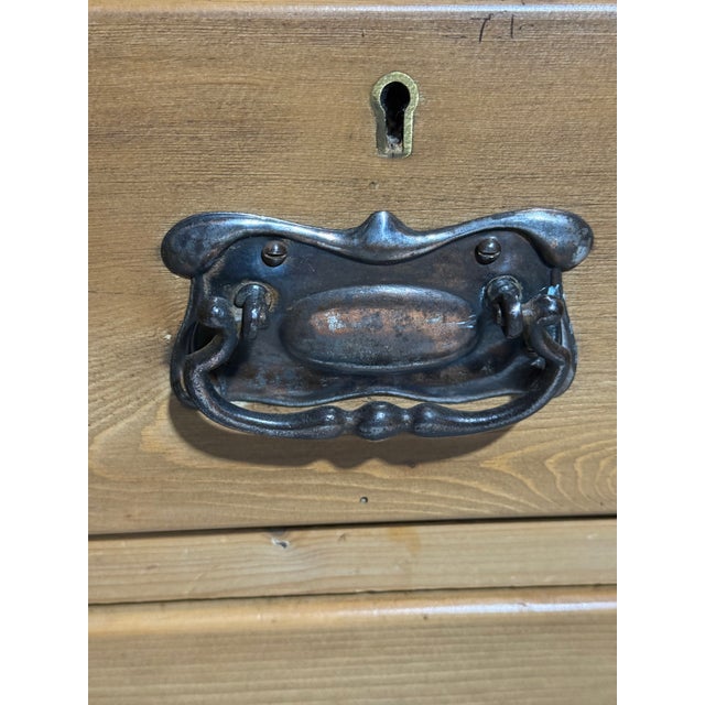 Antique Pine Two Over Two Drawers - Chest of Drawers From England For Sale - Image 11 of 18