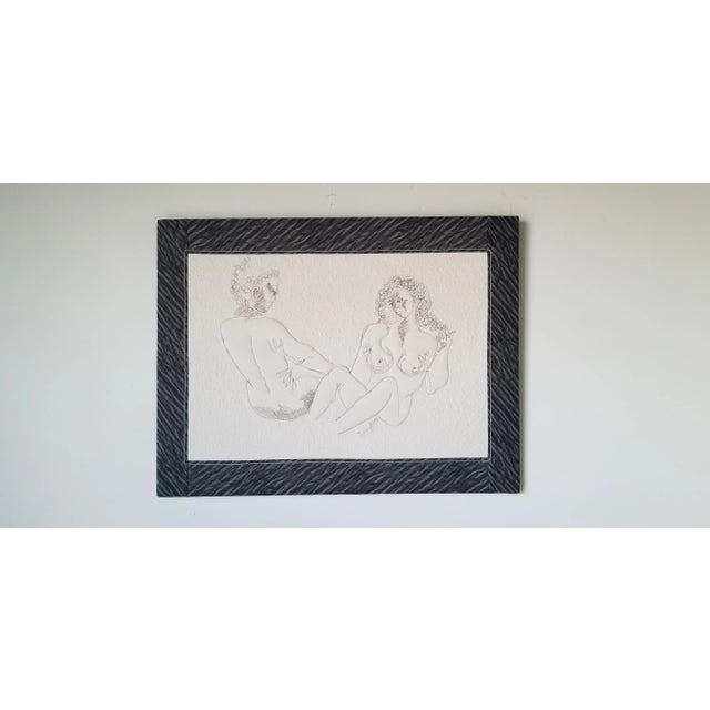 1990s Nancy B. Picasso Inspired Embroidery Wall Art For Sale - Image 13 of 13