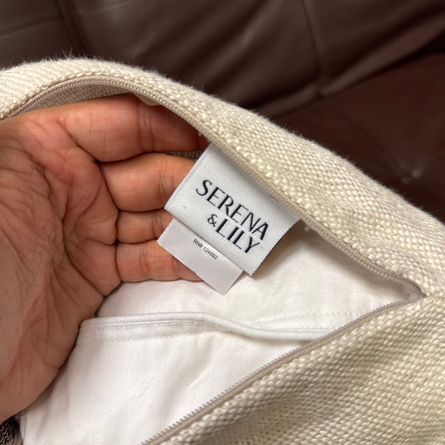 Serena & Lily Tassel Accent Pillow For Sale - Image 10 of 12