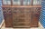 1970s Federal Style Henredon Breakfront China Cabinet For Sale - Image 9 of 18