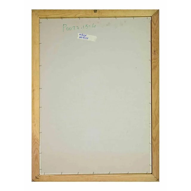 Contemporary Alberto Inglesi, Surreal Composition, Mixed Media on Paper, 1996 For Sale - Image 3 of 5