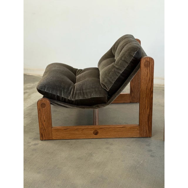 Made to Order Fionda Lounge Chairs - Pair For Sale - Image 15 of 18