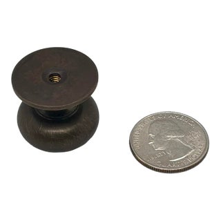 Hickory Chair Knob Antique Brass For Sale