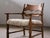 Danish Brutalist Razorblade Armchair from Henning Kjærnulf, 1960s For Sale - Image 9 of 9