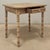 19th Century French Stripped Pine Faux Bamboo End Table With Drawer For Sale - Image 14 of 18