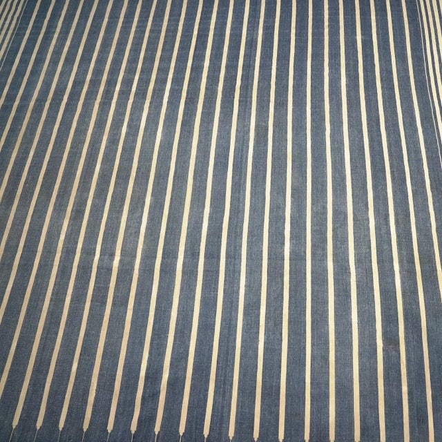 1950s Vintage Dhurrie Runner Rug With Stripes, From Rug & Kilim For Sale - Image 5 of 6