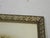Picture Frame Easel Backed Art Nouveau Bronze Pierced Leaf & Vine Antique French For Sale - Image 6 of 12