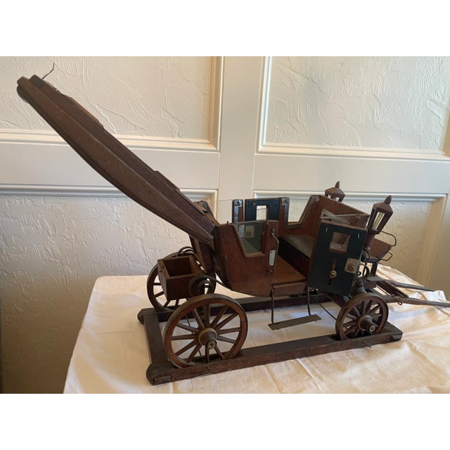 Folk Art 1930s Folk Art Stage Coach For Sale - Image 3 of 8