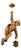 Large German Black Forest Carved Wood Mountaineer with Lantern, 1950s For Sale