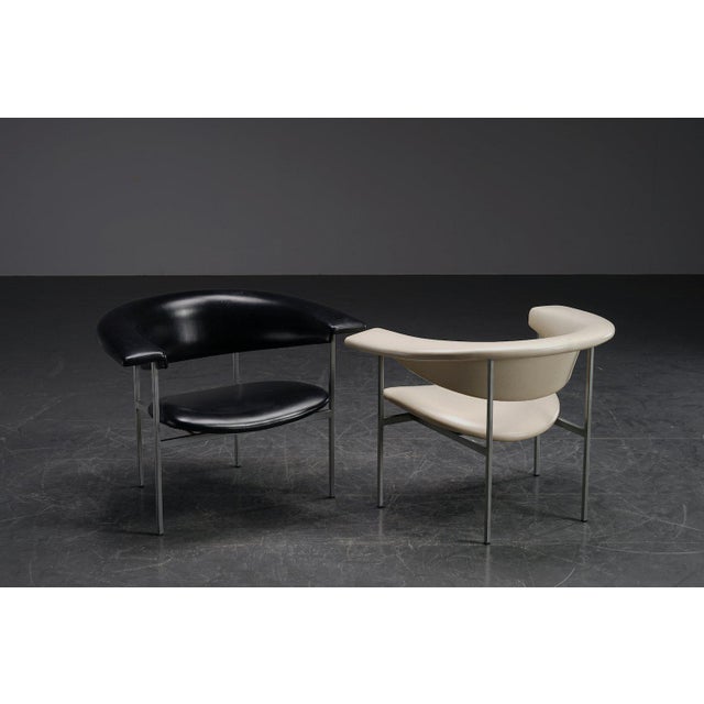 Set of Meander Armchairs by Rudolf Wolf, 1960s For Sale - Image 3 of 18