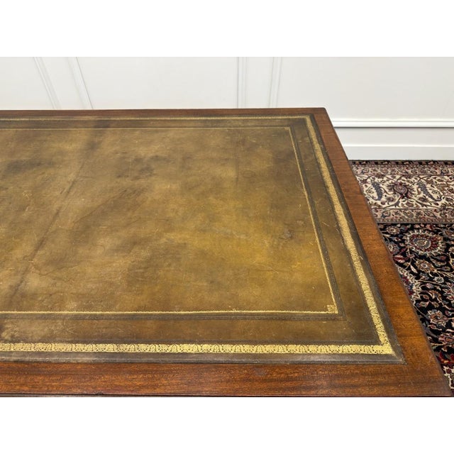 Large English Partnerdesk For Sale - Image 18 of 18