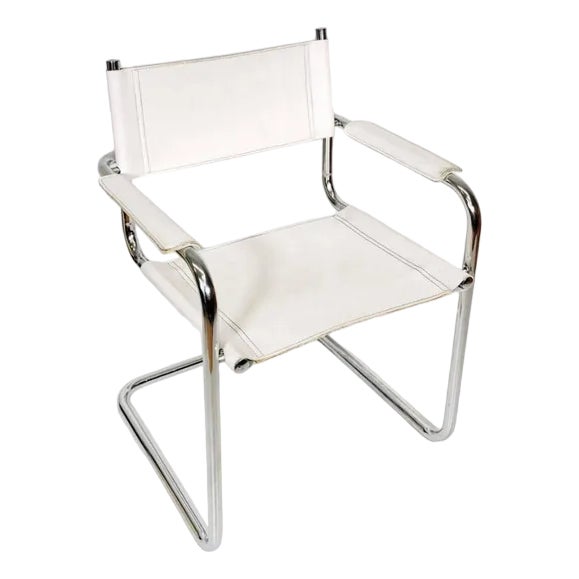 Bauhaus Italian Model Studi Desk Chair by Mart Stam & Marcel Breuer, 1970s For Sale