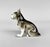 Porcelain statue of French bulldog, produced by Royal Dux in the 1960's in former Czechoslovakia. This piece is attributed...