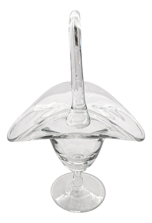 Mid 20th Century Heisey Lariat Crystal Basket