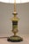 Traditional 1920s Elaborate French Empire Neoclassic Green Onyx Black Marble Bronze/Brass Table Lamp For Sale - Image 3 of 12
