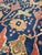 Persian Antique Bijar Carpet Oriental Carpet, Handmade, Navy, Red, Light Blue and Green For Sale - Image 3 of 18