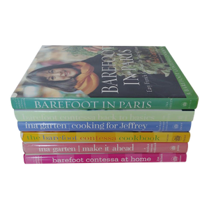 Collection of 6 Classic Ina Garten "Barefoot Contessa" Cookbooks First Edition Hardcover Books