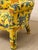 Vintage Postmodern Yellow Jungle Print Barrel Lounge Chair For Sale - Image 12 of 12