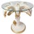 Late 20th Century Palm Beach Regency Parcel Gilt Monkey and Palm Tree Dining Table -Newly Painted For Sale