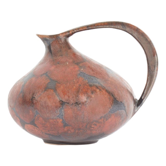 West German Ceramic Pitcher by Kurt Tschorner for Ruscha Keramik For Sale