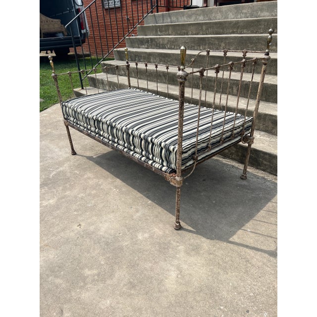 Vintage Iron Daybed Bench Chairish