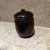 1950s Mid-Century ModernPetite Rosewood Jar Lidded Vessel Box For Sale - Image 5 of 9