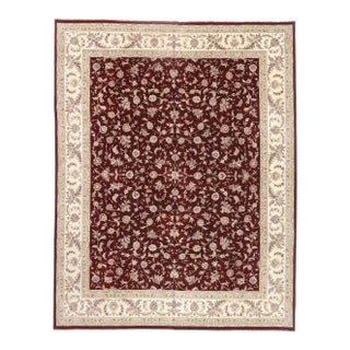 Vintage Chinese Tabriz Rug, 12’00 X 15’04 For Sale