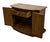 Century Furniture Century Furniture Solid Walnut Italian Neoclassical Tuscan Style 40"- 52" Flip Top Server Buffet For Sale - Image 4 of 12