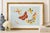 Japanese Butterflies, Vintage Art Print Reproduction, 60" X 40" For Sale - Image 9 of 11