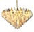 Handmade Multicolored Polyhedron Glass Chandelier, 1962 For Sale