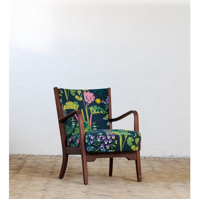 Vintage Chair by Gocken Jobs for Fritz Hansen, 1940s For Sale - Image 4 of 4